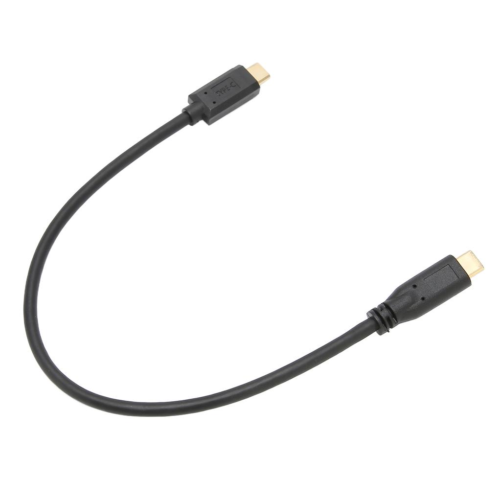 USB 3.1 Cable C to C Male to Femal with Fixing NutApprox 11.8in Long USB C to USB C Cable for Phone Laptop ChargerUSB C