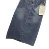 Women's High Waist Denim A-Line Skirt - Slim Fit, Slit Design, Autumn/Winter 2022 Collection