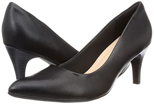 Picajilly Women's Pointed Pumps, 7cm N, Black, Sizes 22.0cm-22.5cm, 7890763168016