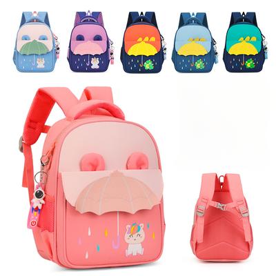 Mochila escolar infantil Mochila fofa para jardim de infância para reduzir o fardo, bolsa para alunos do ensino fundamental para proteger a coluna, mochila para bebês meninos e meninas