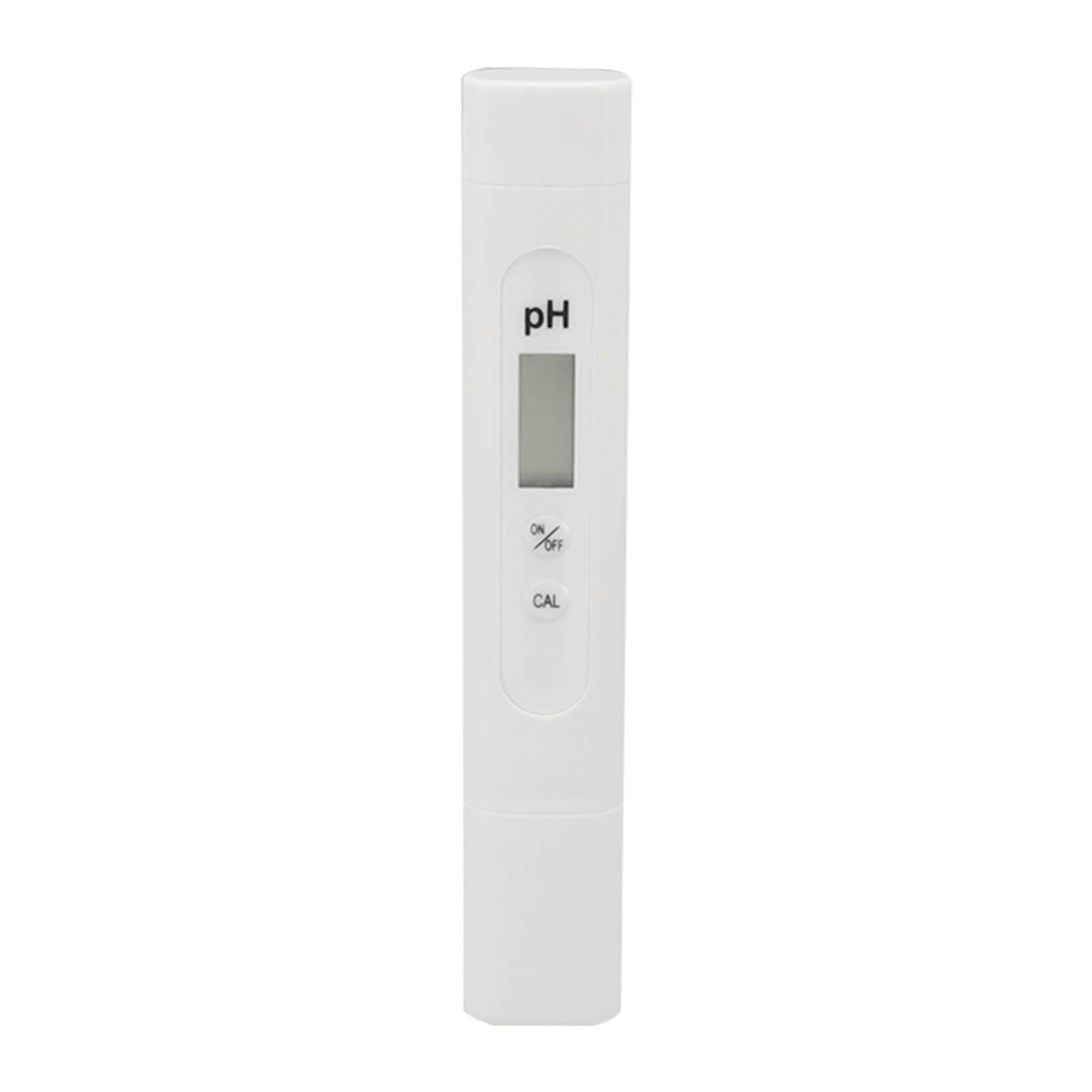

PH Meter Tester Detector HD LCD Screen High Sensitivity Probe Contained Protection Fluid PH Test Pen 300mAh