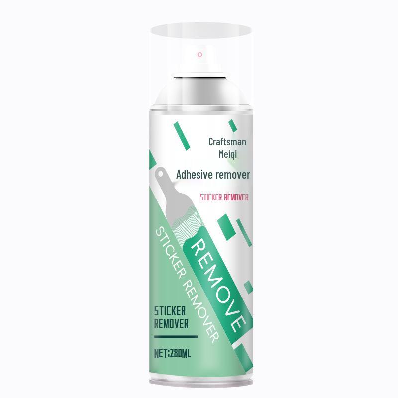 Jiangmei Qi Fast-Dissolving Adhesive Remover for Walls, Doors, Windows, and Glass.
