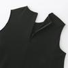 [MUJI] Women's Cooling UV-Cut Sleeveless Dress BB2W0A6S Black S