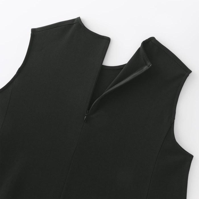 [MUJI] Women's Cooling UV-Cut Sleeveless Dress BB2W0A6S Black S