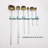 Extended Shank Emery Head Grinding and Polishing Flap Wheel with Sandpaper Ring