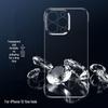 Transparent Protective Case for iPhone 16E, 15, 2 Mini, and 15 Pro Max
