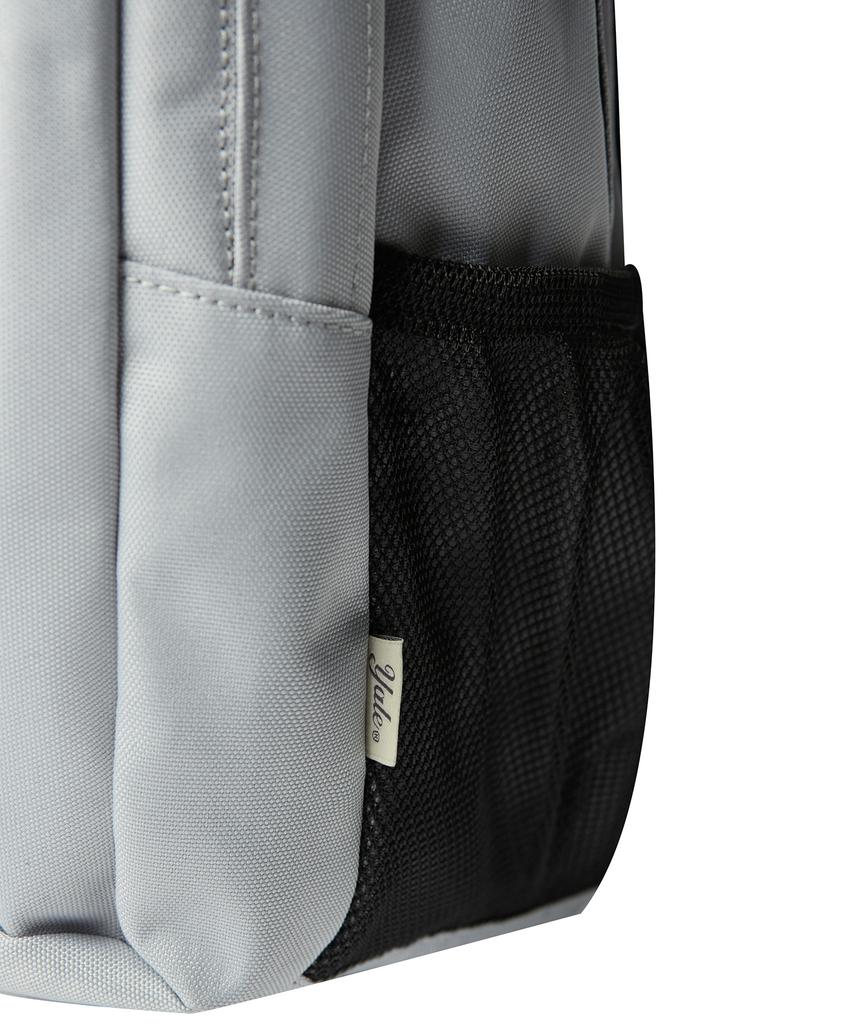 Yale Zipper Pocket Backpack_Gray