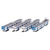 Tomytec Railway Collection, JR 103 Series Senseki Line Renewal Car, New Paint, 4-Car Set, Diorama Supplies, 336754