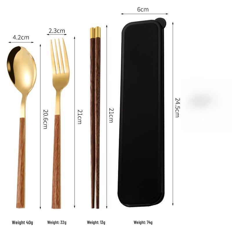 abay Portable Stainless Steel Cutlery Set