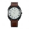 JYL Men's Watch Casual Waterproof Fashion Leather Strap