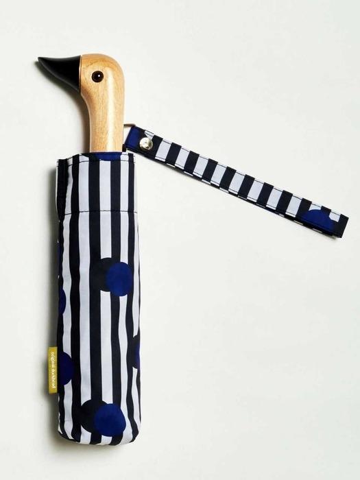 Original Duckhead [ORIGINAL DUCKHEAD] Polkadot stripe steel 3-tier umbrella ONE