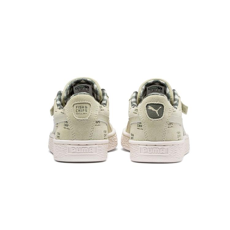 (GS) PUMA Suede Ldn x Tc 'Olive Green White' Kids' 367893-02