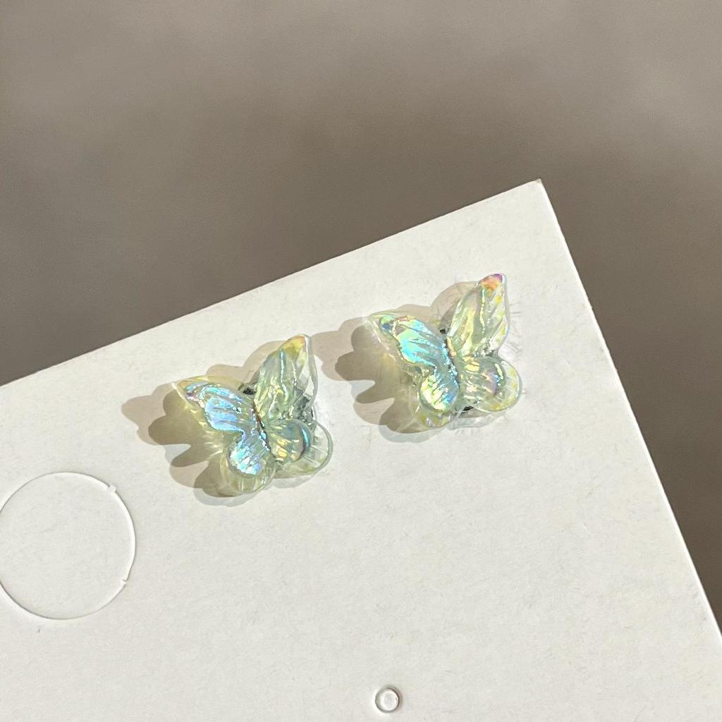 Sweet Camellia No-Piercing Magnetic Butterfly Earrings for Women