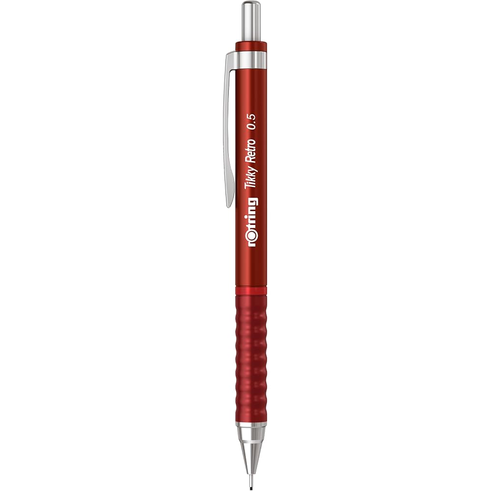 Rotring TIKKY RETRO MECHANIZM METALLIC RED 0.5mm