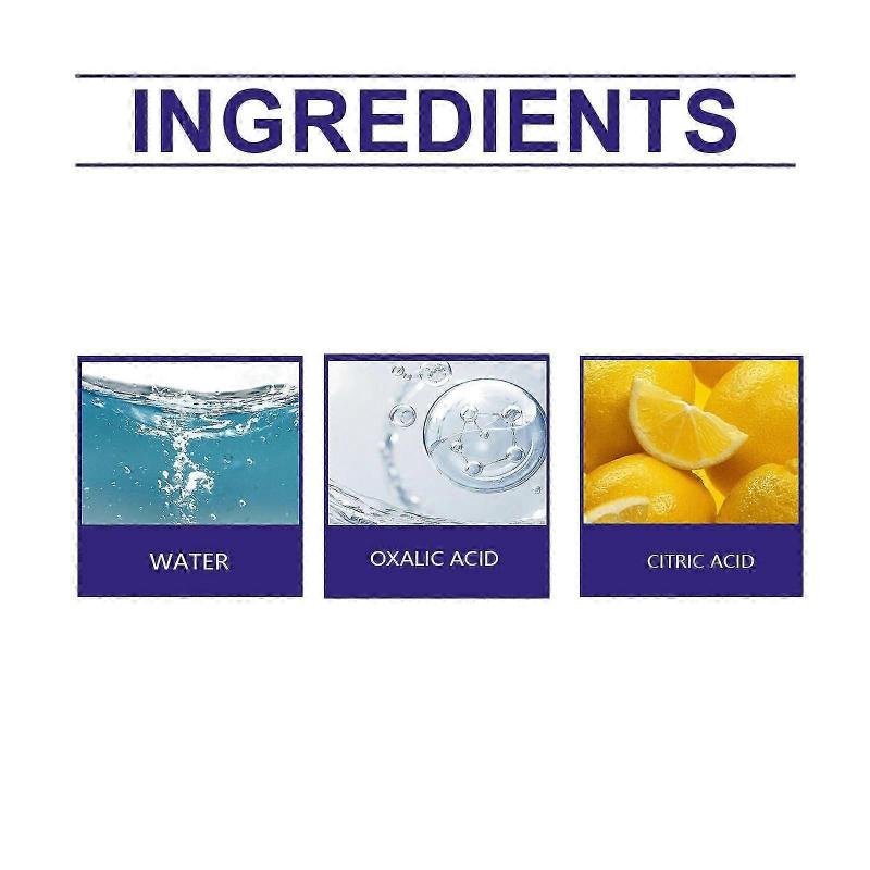 Powerful Toilet Cleaner with Oxalic & Citric Acid  Fast-Acting Stain & Scale Remover, Deodorizer & Antibacterial, Eco-Friendly, 100ml