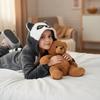 Piżama Onesie Kigurumi Kostium Przebranie Lemur Dzieci 105 - 115Cm