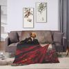 Super Warm BlanketStudents Camping Lenin Joseph Stalin Throw Blanket  Flannel Bedspread For Couch Chair Novelty Sofa Bed Cover