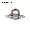 RICHWITS Stainless Steel Diamond Door Latch and Hanging Pad Eye Plate for Sun Shade Sail Accessories