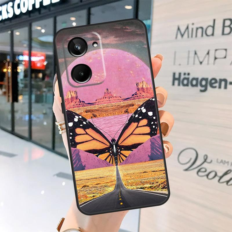 

Art Aesthetic Trippy Psychedelic Case For Realme 15 14 13 12 11 Pro Plus GT6 GT7 Pro C55 C51 C35 C53 C61 C65 C67 C63 C71 C75 Realme 11 Pro