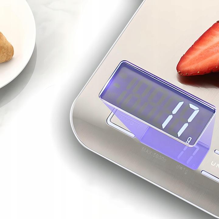 Elektroniczna Waga Kuchenna Precyzyjna 5Kg/1G Lcd