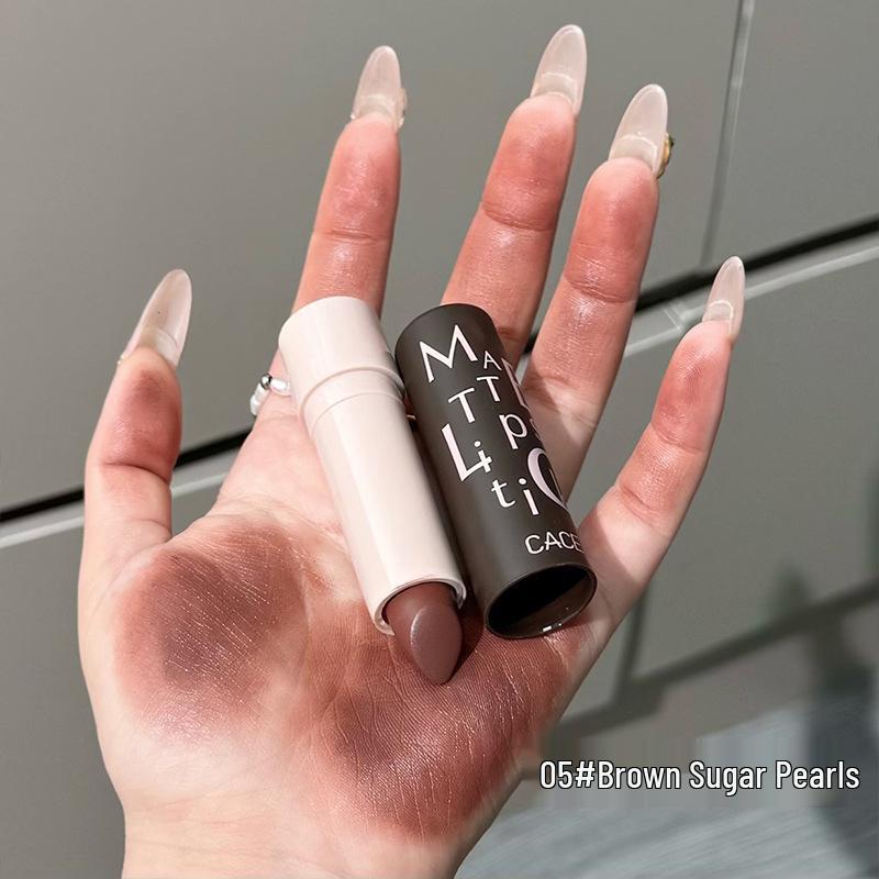 CACE Retro Party Matte Lipstick: Six Colors for Fair and Yellow Skin