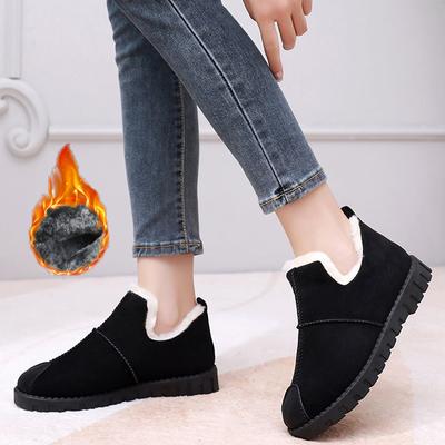 2023 Winter New Women's Cotton Shoes Thick Sole Casual Warm Snow Boots