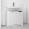 Vidaxl Bathroom Cabinet, White, 64.5X33.5X59 Cm