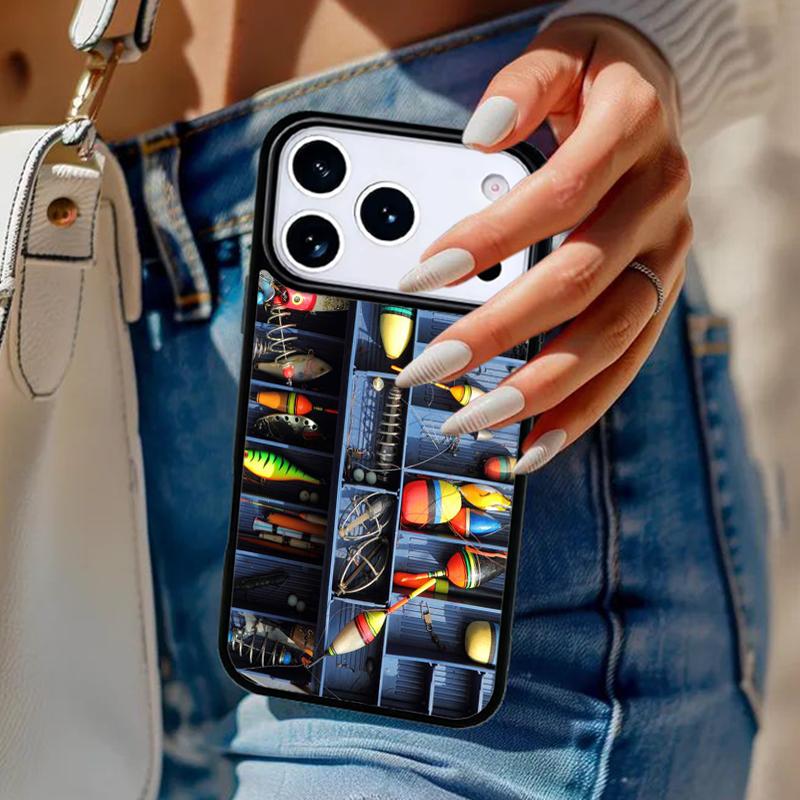Fishing Lake Sunset soft Phone Case For iPhone 17 Air 14 15 13 12 Max Cover For Apple 14 15 16 16e 11 Pro Max Plus Coque