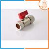 Ball Valve 15 X 16 Copper Adapter Pex 16 Red Conex Connector