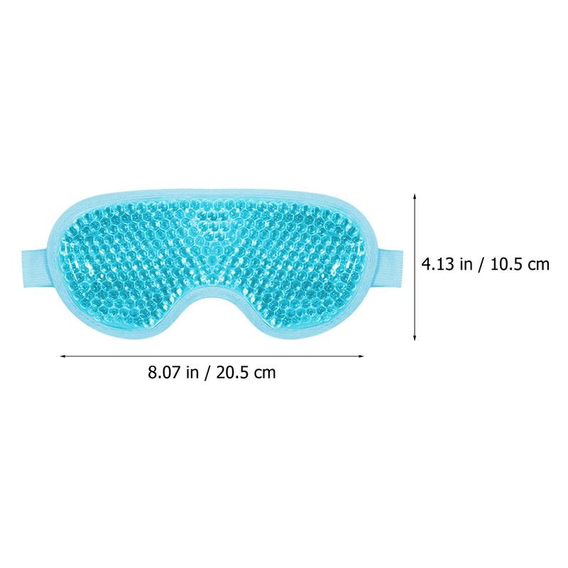 PVC Gel Eye Mask for Eyes Blackout Ice Bag Fatigue Relief Cooling Pads Summer Packs Travel Eye Care Health