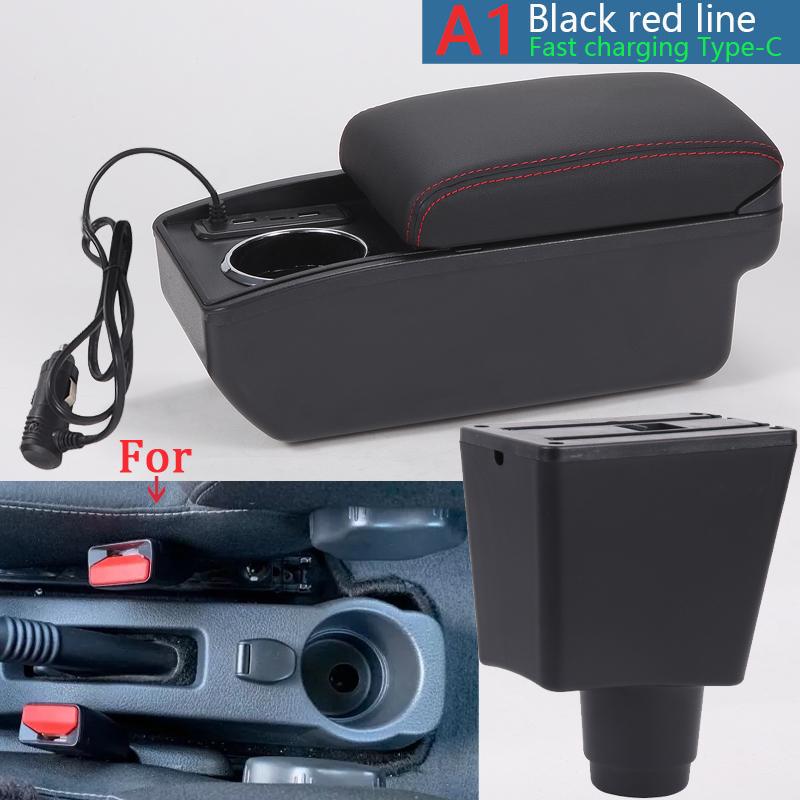 For Renault Logan 2 Armrest Box For Dacia Logan 2 Dokker Renault Sandero 2 Car Armrest Interior Retrofit Accessories Storage Box