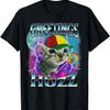 Hälsningar Huzz Roliga Kattmemes Älskare Tokiga Katter Brainrot T-shirt