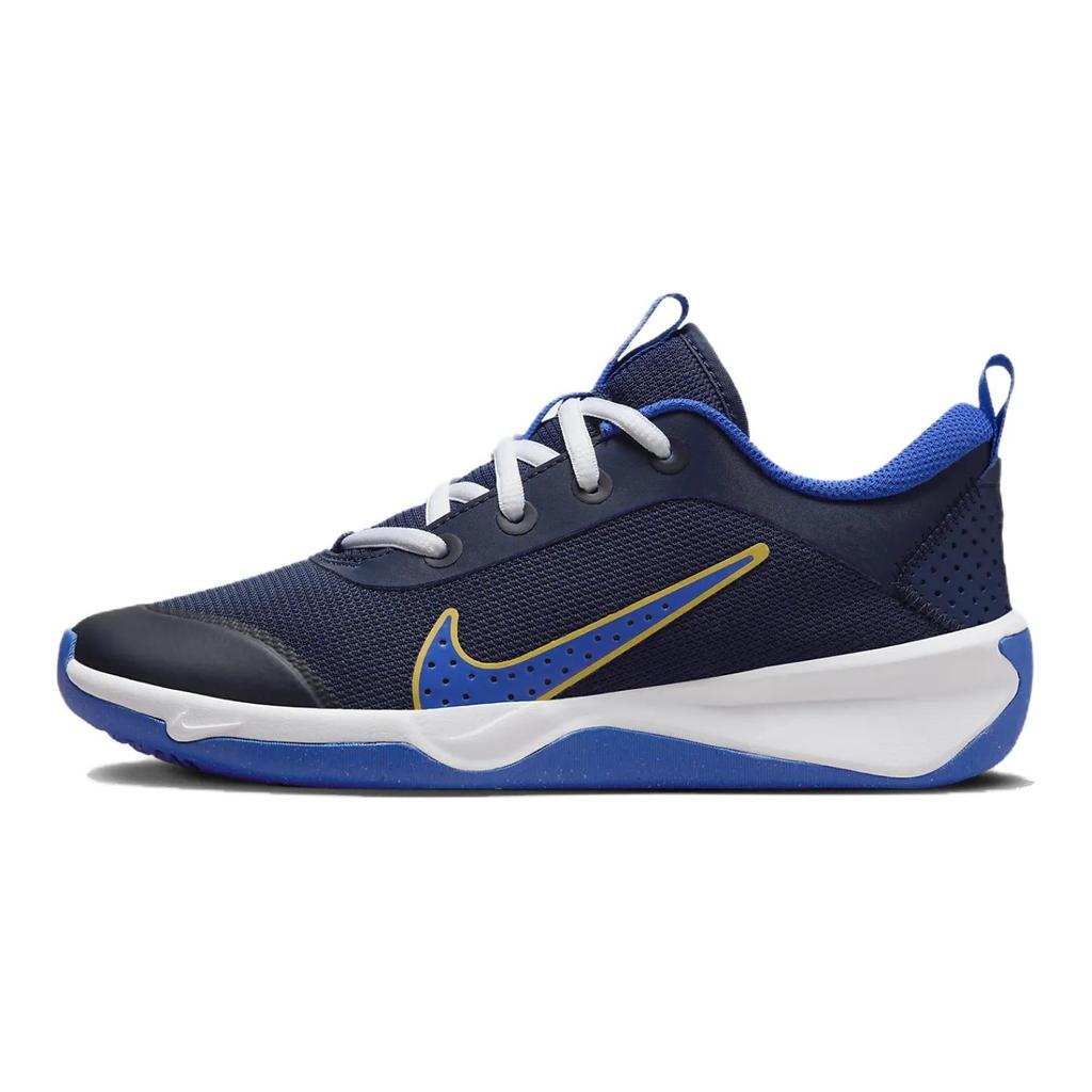 New Nike Omni Multi Court Low Top Kids' Training Shoes Blue Teenagers DM9027-404