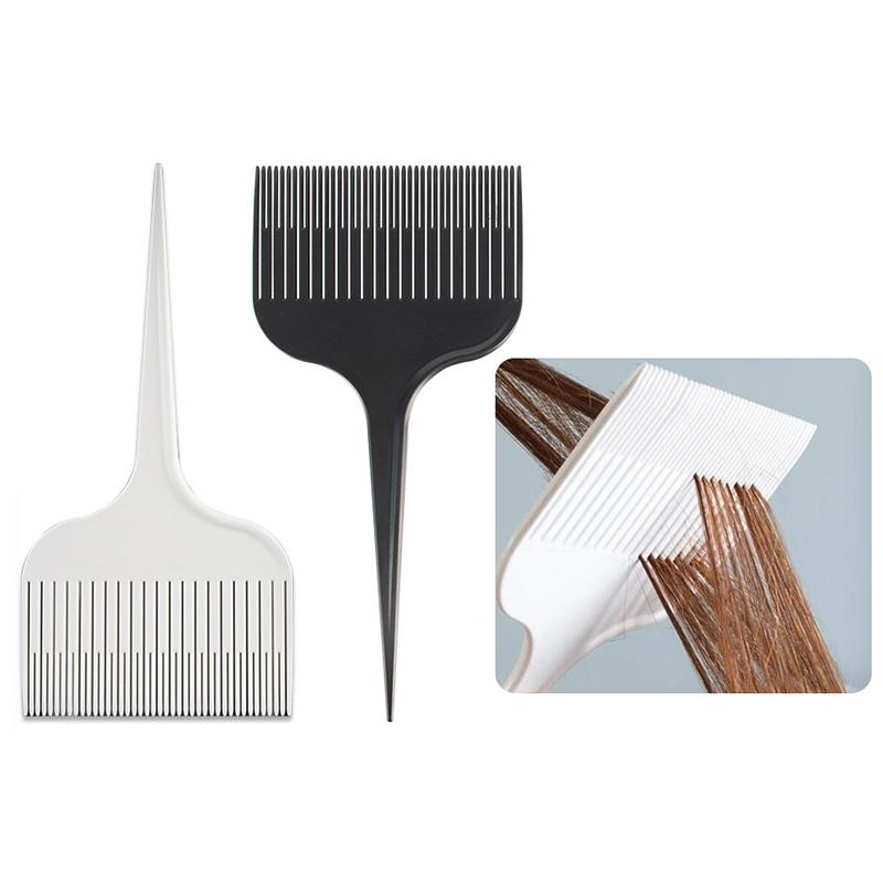 Hair Dyeing Comb Wide Tooth Pointed Tail Pick Dye Brush Multifunctional Barber Hairdressing Salon Hair Coloring Tools