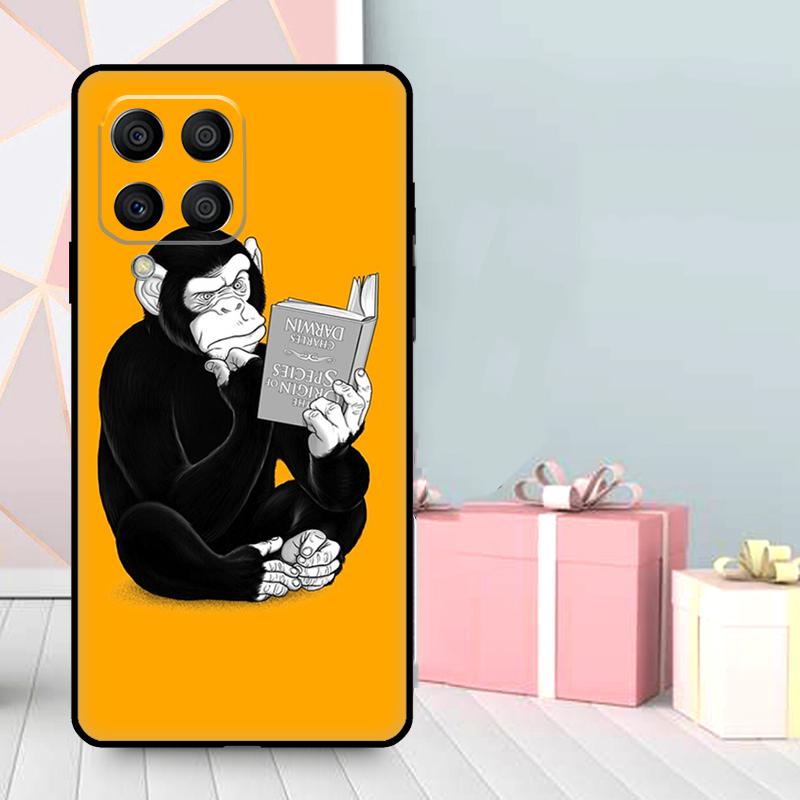Cartoon Monkey Case For Samsung Galaxy M56 M52 M32 M53 M16 M11 M21 M31 M35 M12 M13 M14 M15 M36 M55 M34 M54