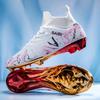 Football Boots Men Gold Metal Plated Soccer Cleats Adult Professional Training Sneakers and Competition Unisex Football Boots