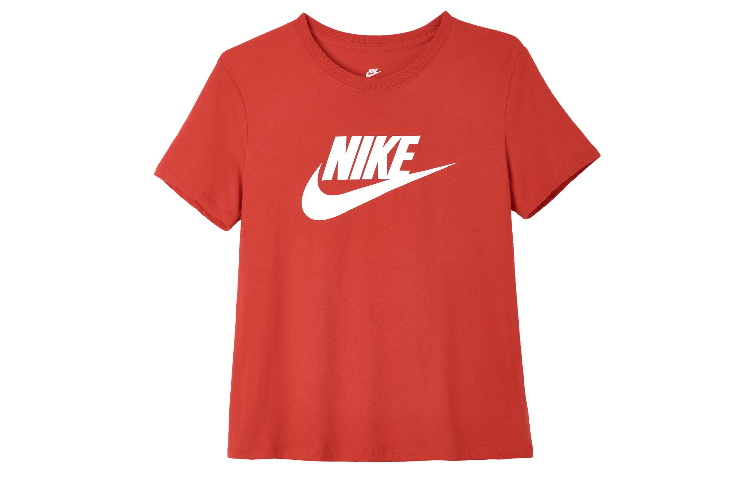 Nike Sportswear Essentials Regular T Shirt Women s Red DX7907-657 M