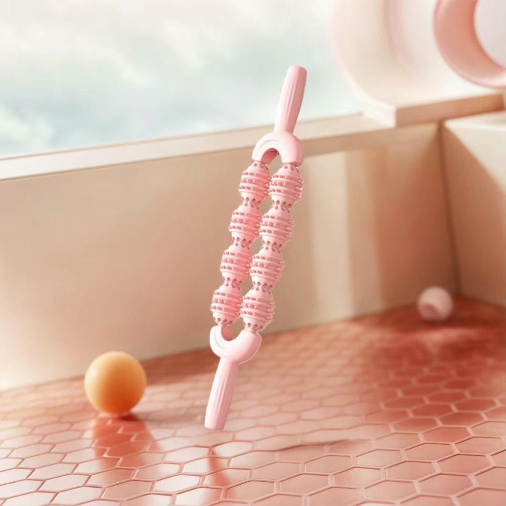 Multifunction Roller Ball Massage Stick Anti Cellulite Fascia Stick Yoga Massage Stick  Calves
