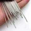 Ensemble d'aiguilles en acier à grand chas Enfilage Fournitures antirouille Aiguilles à grand chas Pour couture à la main Réparation Perlage Garnissage Matelassage