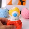Astronaut Planet TPR Quetschbecher lindert Stress Pop lustiges Spielzeug Anti-Stress Stress Stress unruhige Sinne Erwachsener Kinder Geschenk