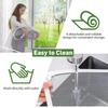 Adjustable Fiberglass Insect Window Screen Adhesive Easy Installation