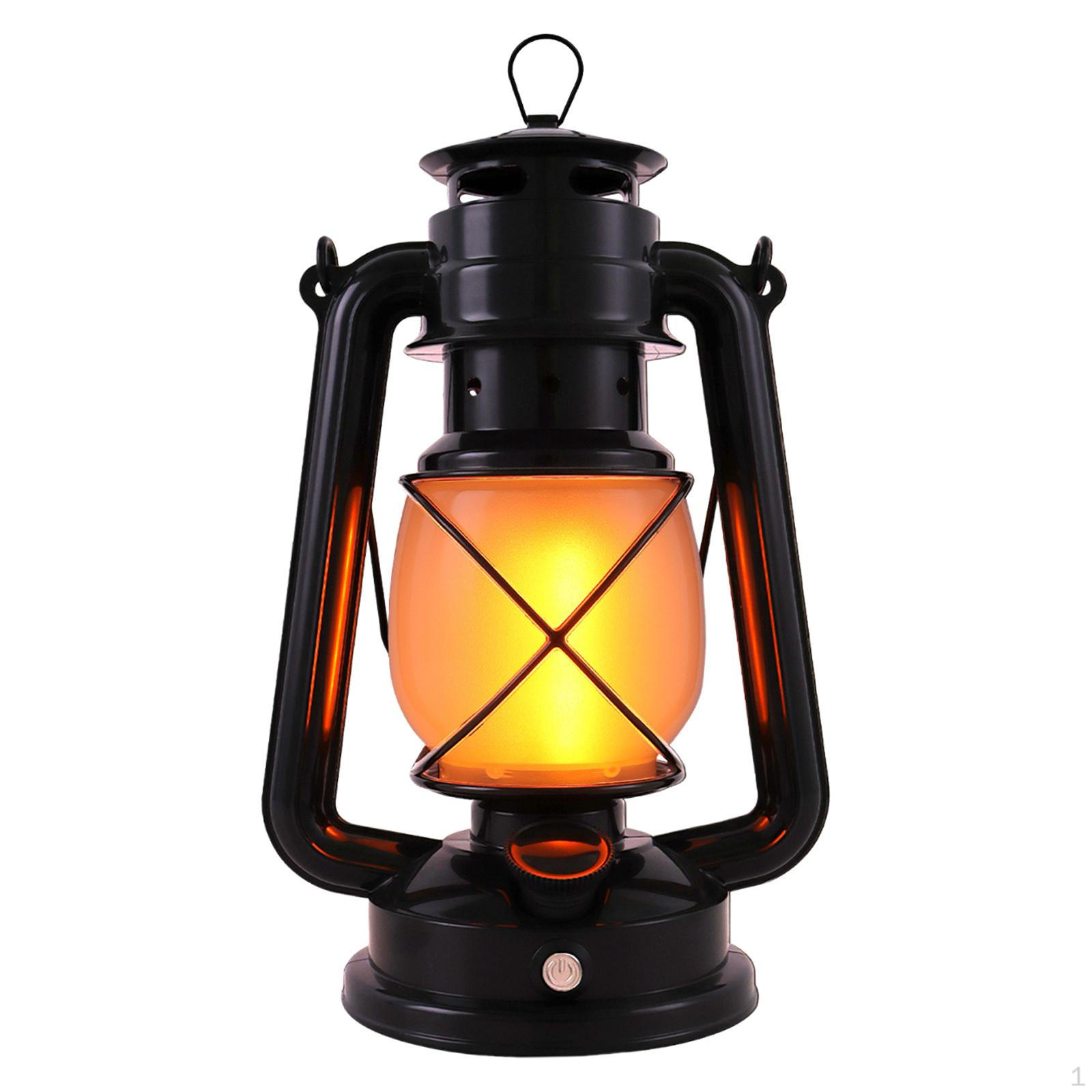 

Кемпинговая лампа Подвесной садовый светильник Портативная ручка Винтажный Ретро Уличный фонарь для black