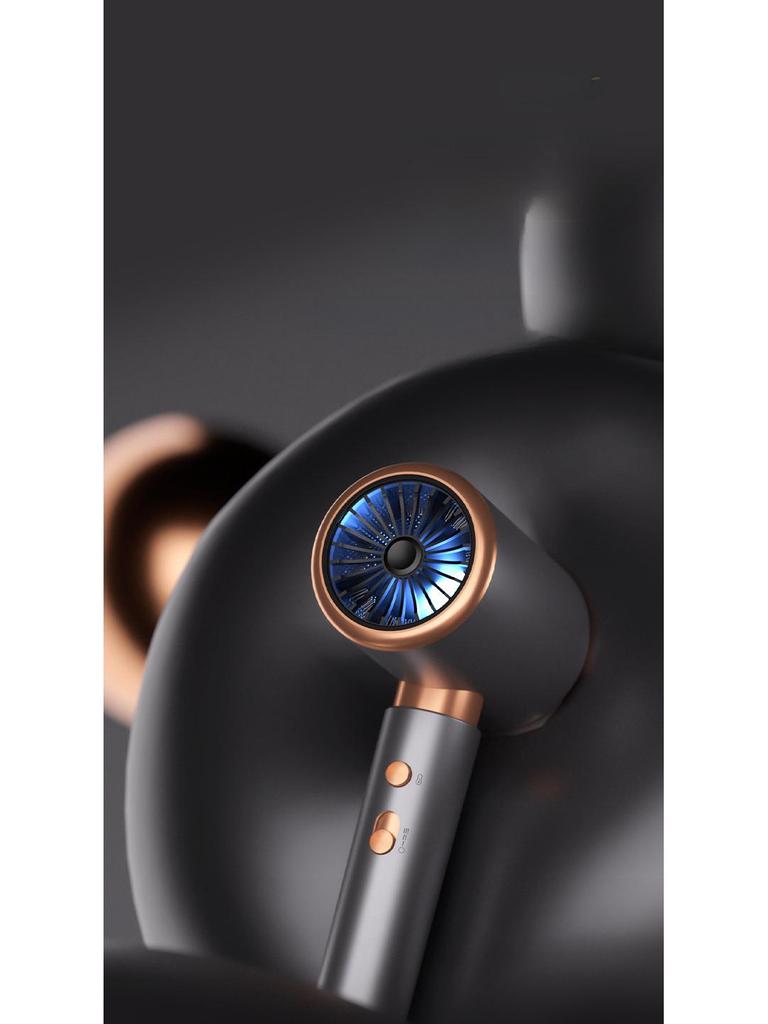 High-Power Blue Light Hair Dryer for Salon and Dorm Use