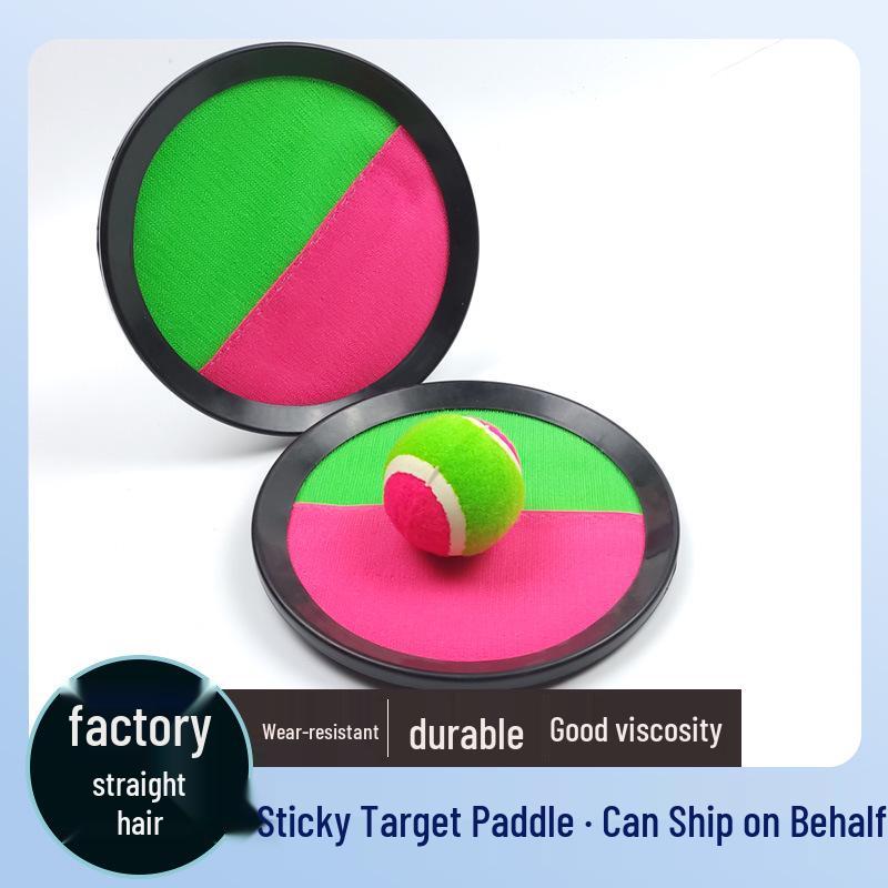 Sticky Ball Toss Disc for Kids - Outdoor Target Game & Dodgeball