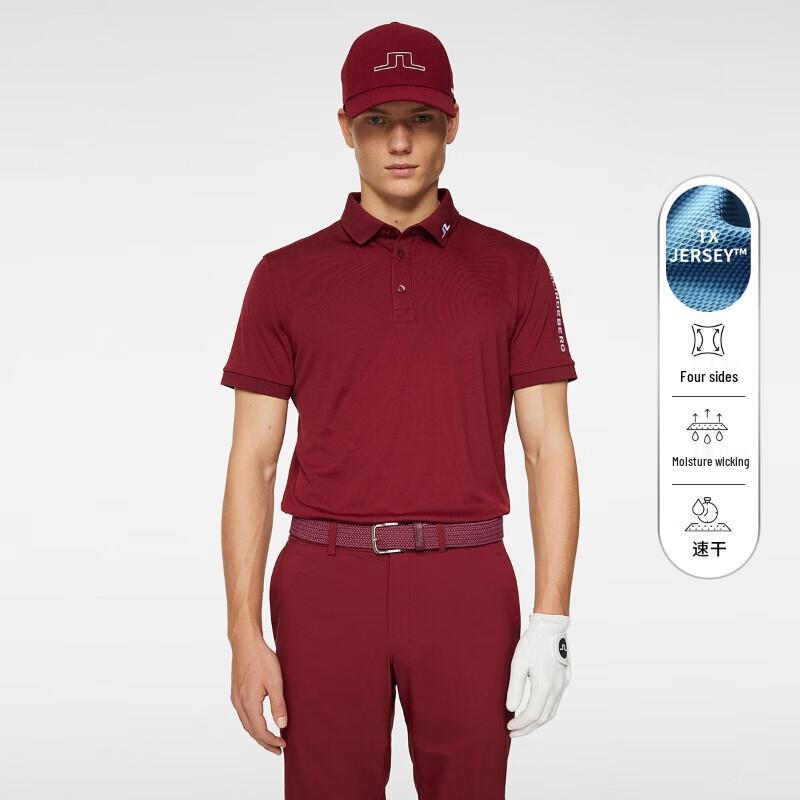 J.LINDEBERG Men's Golf Performance Polo Shirt