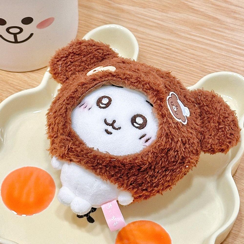 Rabbit Ears Cotton Doll Clothes Bread Clothes Outfit Accessories Fashion Doll Hat  10cm Doll