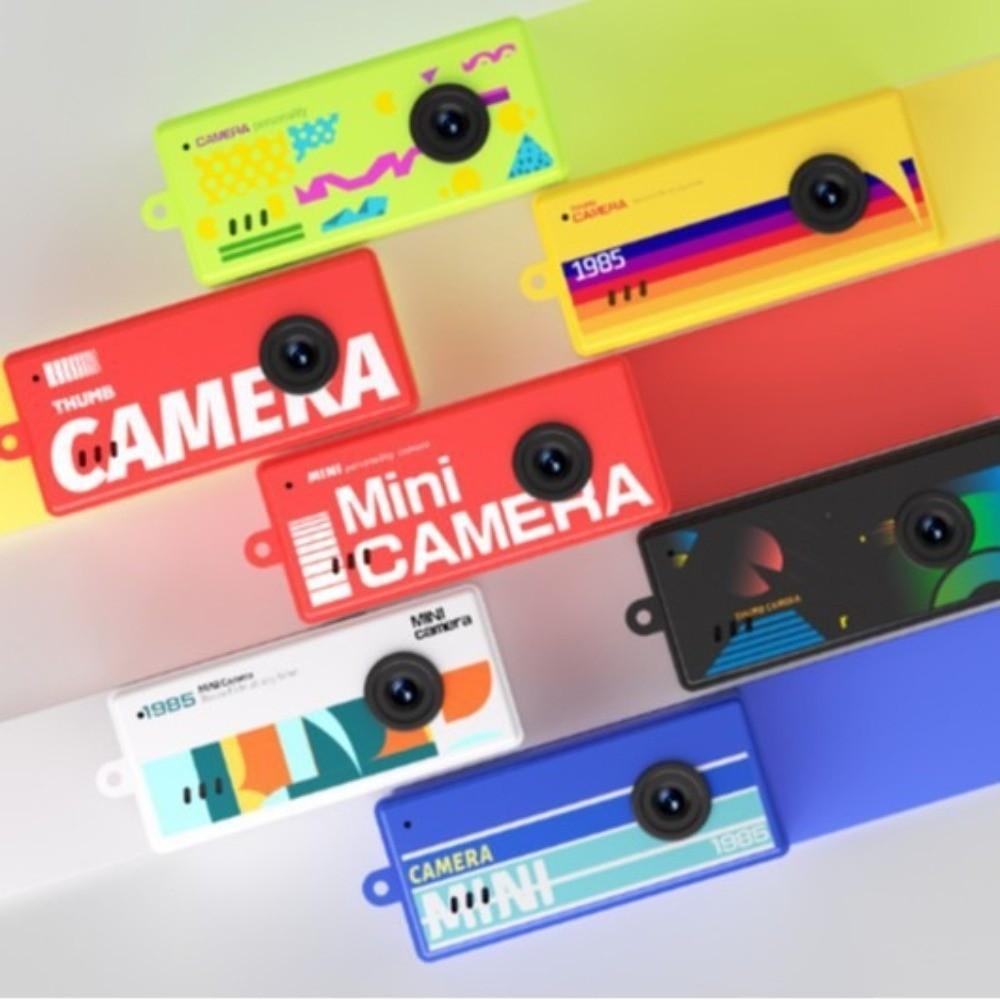 Mini Keychain Thumb Camera Retro Thumb Camera Keychain New Sports Camera