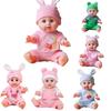 Q Dolls 30cm Reborn Baby Doll Blinking Girl Toy With Realistic Features
