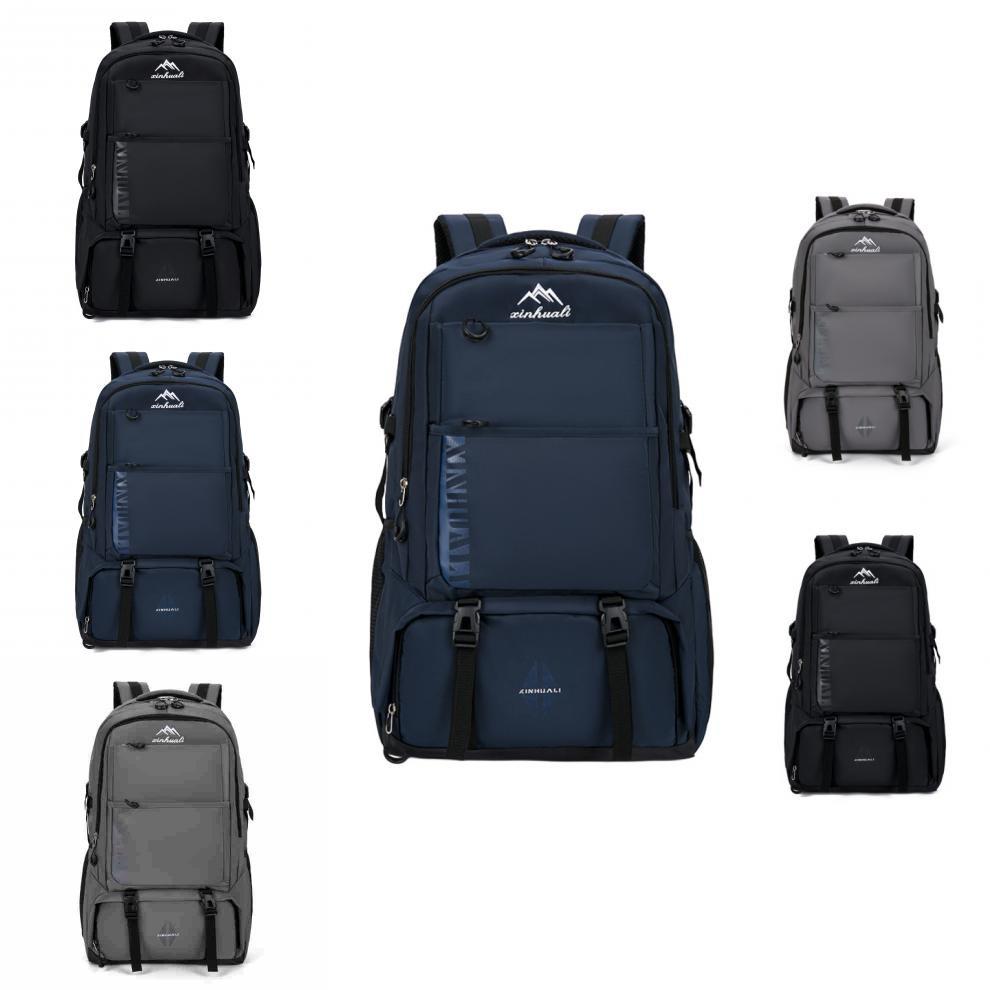 Large Schoolbag Capacity Outdoor Travel Splash Proof Luggage Backpack Bag Hiking