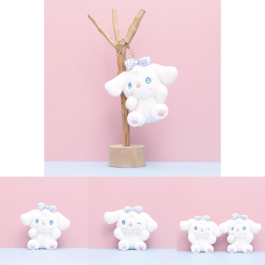 Adorable Plush Dog Doll With Cute Features For Girls Ideal For Keychain Accessory